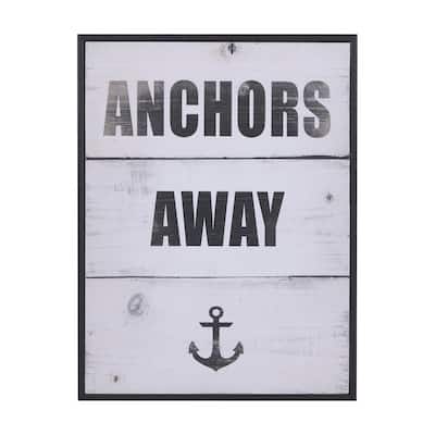 Anchors Away Framed Art Print