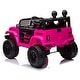 preview thumbnail 32 of 98, Electric Ride-On Truck for Kids, 12V Battery, 3-Speed Settings, Parent Remote Control, LED, MP3, Bluetooth, Power Display