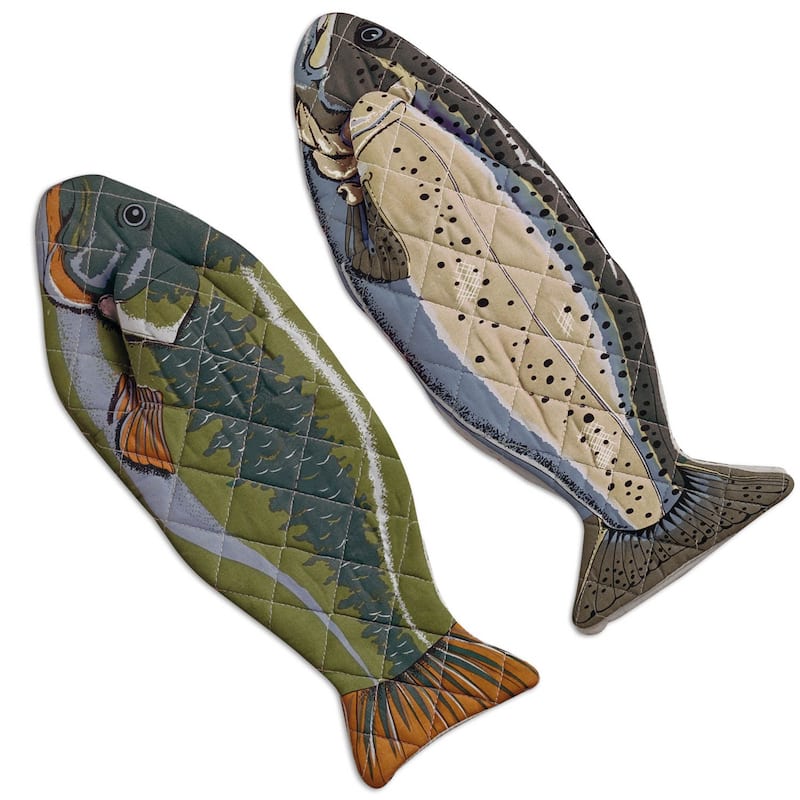 DII Fish Oven Mitt (Set of 2) - Fish