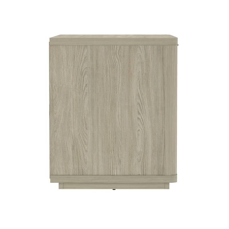 Manhattan Comfort Evelyn 32 Nightstand 2.0 with 2 Full Extension Drawers Set of 2