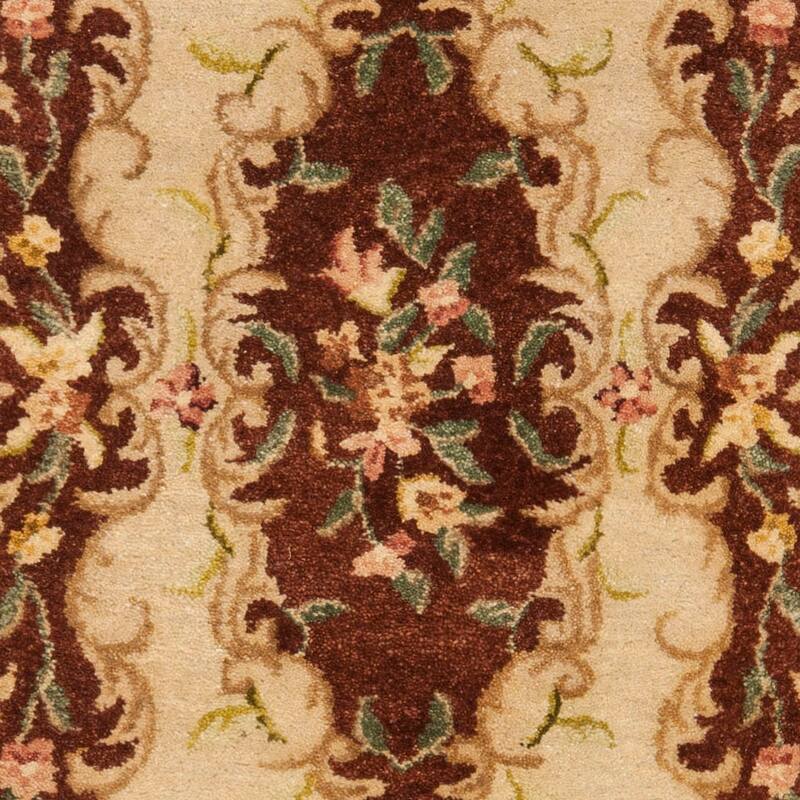 SAFAVIEH Handmade Bergama Achsah Oriental Hand-spun Wool Rug