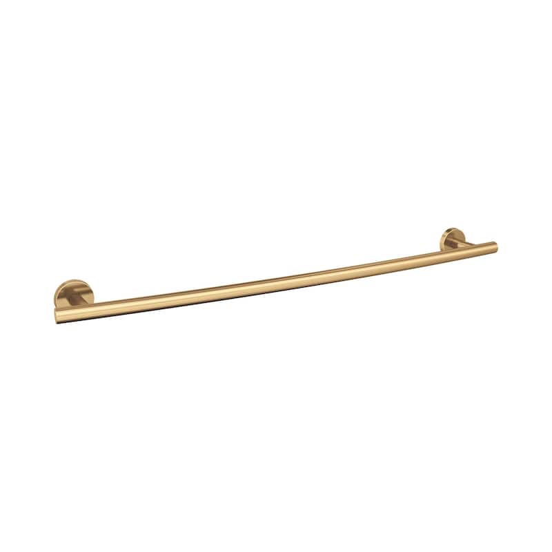Amerock Arrondi Bathroom Towel Bar - 24" Center to Center - Champagne Bronze