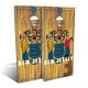 preview thumbnail 8 of 7, New Jersey State Flag 2.0 Outdoor Cornhole Board Set Backyard 2x4 - Include ALL Accessories