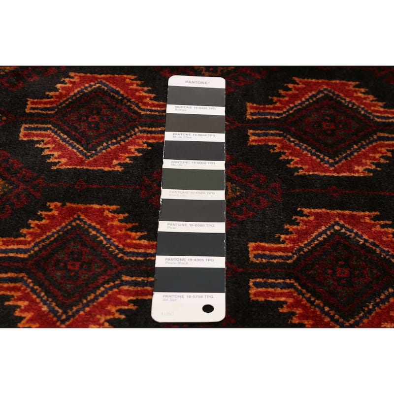 Teimani Black Rug 4'0" x 6'6" - 4'0 x 6'6