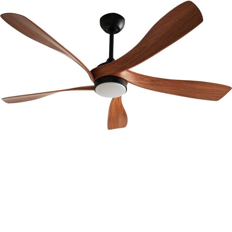52"Ceiling Fan with Light,Propeller Ceiling Fan with Dimmable Memory LED-Quiet DC Motor,6 Speeds 5000CFM,Reversible,ETL/FCC