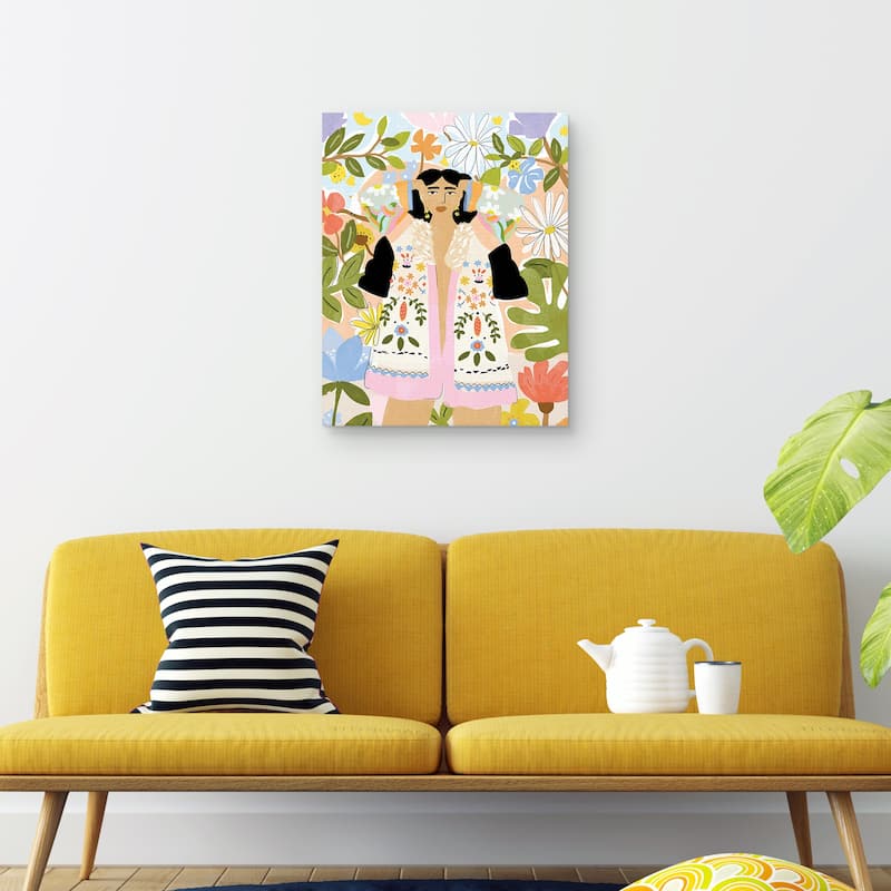 Beauty All Around Me by Alja Horvat Canvas Art Print