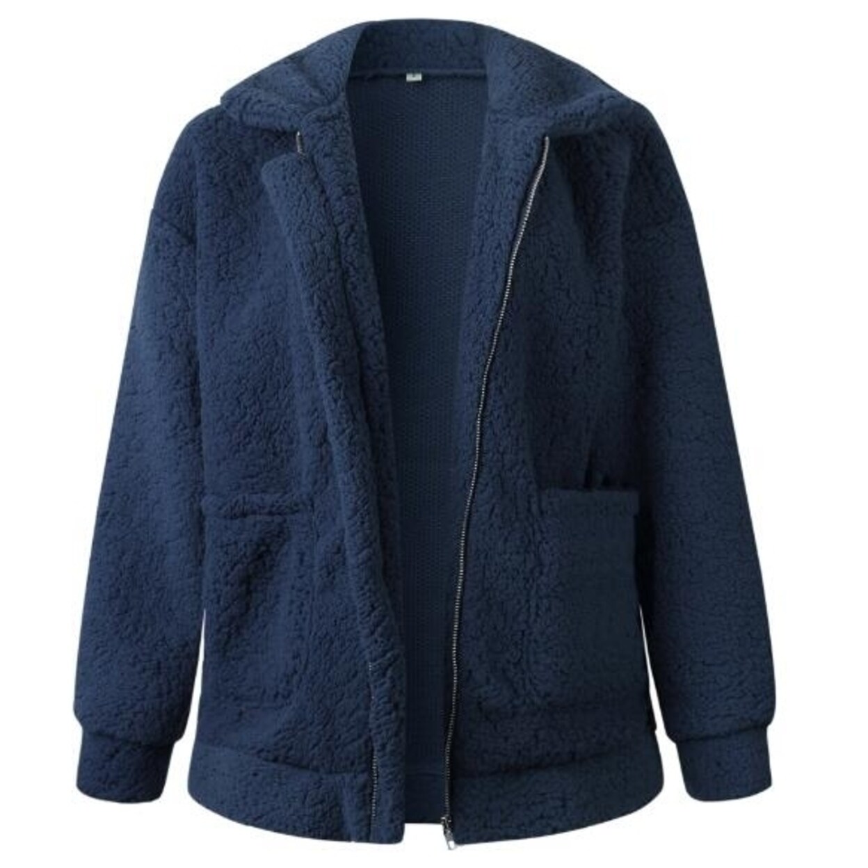 oversized shaggy jacket