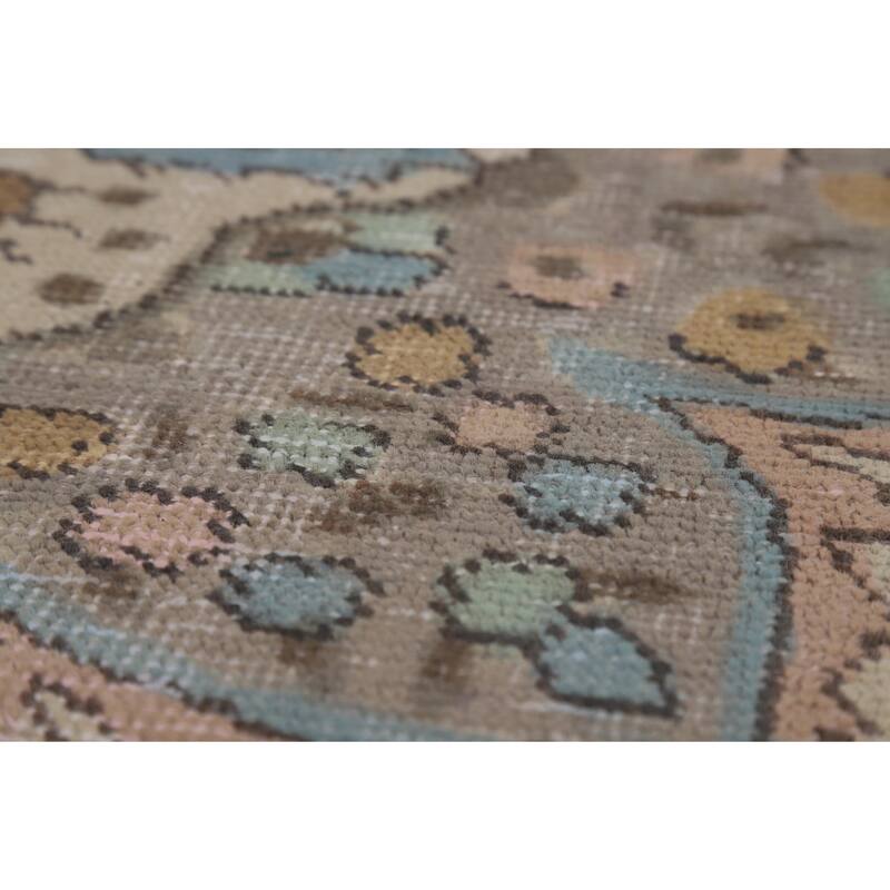 Medallion Tabriz Persian Area Rug Handmade Living Room Wool Carpet - 8'4"x 11'7"