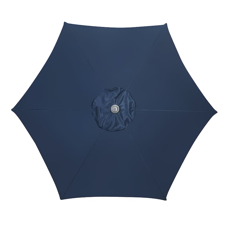 Ainfox 7.5ft Patio Umbrella Outdoor Umbrella Tilt Multi-color Without Base