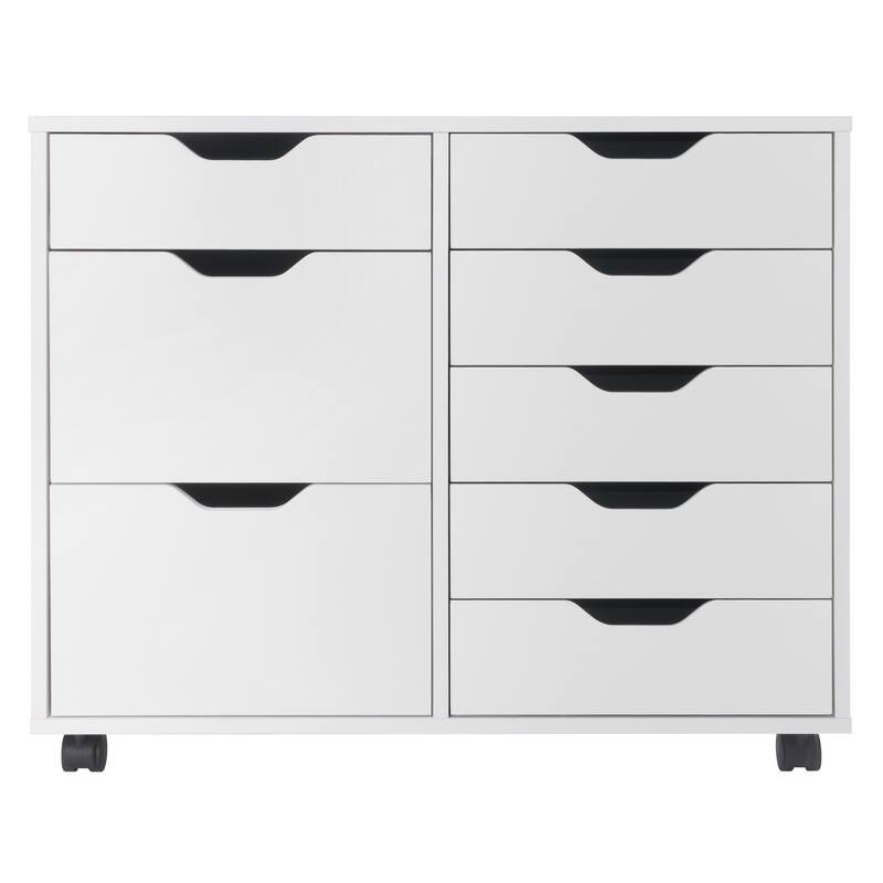 Multi Storage Mobile Cabinet - 32.25" - White