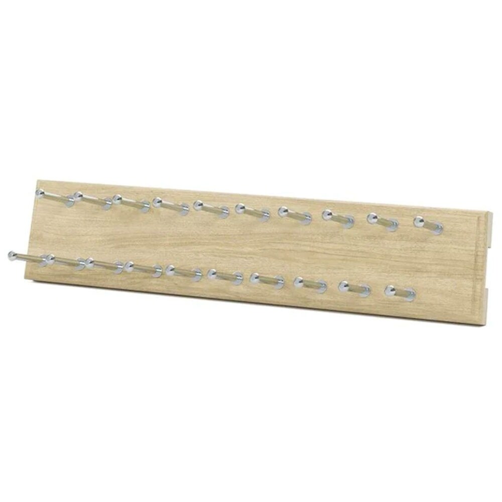 Wall mount tie online rack