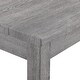 Modern Rustic 5 Pieces Dining Table Set with Counter Height Table and 4 ...