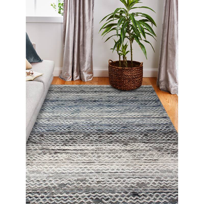 Bashian Lacey Multi Contemporary Area Rug