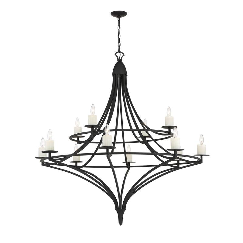 Savoy House 1-1672-12 Director 12 Light 50" Wide Chandelier