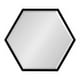 preview thumbnail 23 of 35, Kate and Laurel Calter Hexagon Framed Wall Mirror