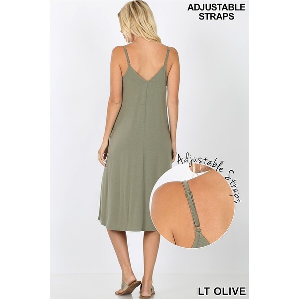 knee length tank dress