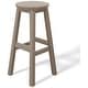 preview thumbnail 19 of 97, Laguna Hdpe All Weather Outdoor Patio 29" Round Bar Stool