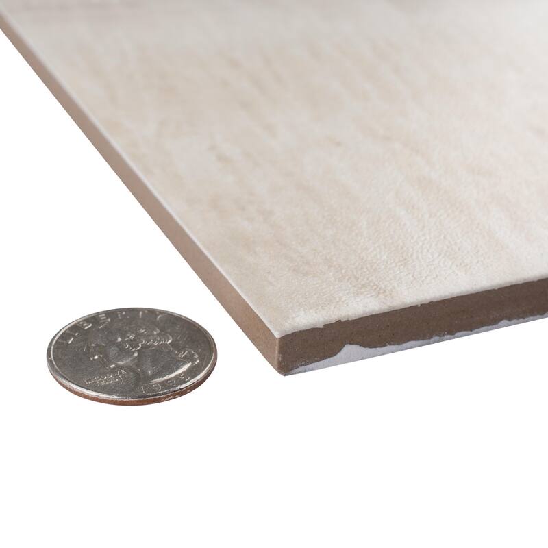 Merola Tile Dubai Pearl 12-1/2" x 24-1/2" Porcelain Floor and Wall Tile
