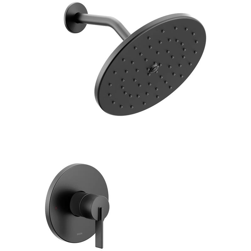 Moen Cia Shower Only Trim Package with 1.75 GPM Single Function Shower - Matte Black
