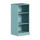 preview thumbnail 52 of 71, 100% Solid Wood Modular Kitchen Pantry Cabinet by Palace Imports 16.5 - Aqua Blue