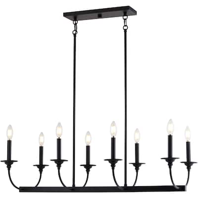 Vaxcel Lighting H0315 Durham 8 Light 36" Wide Taper Candle Style