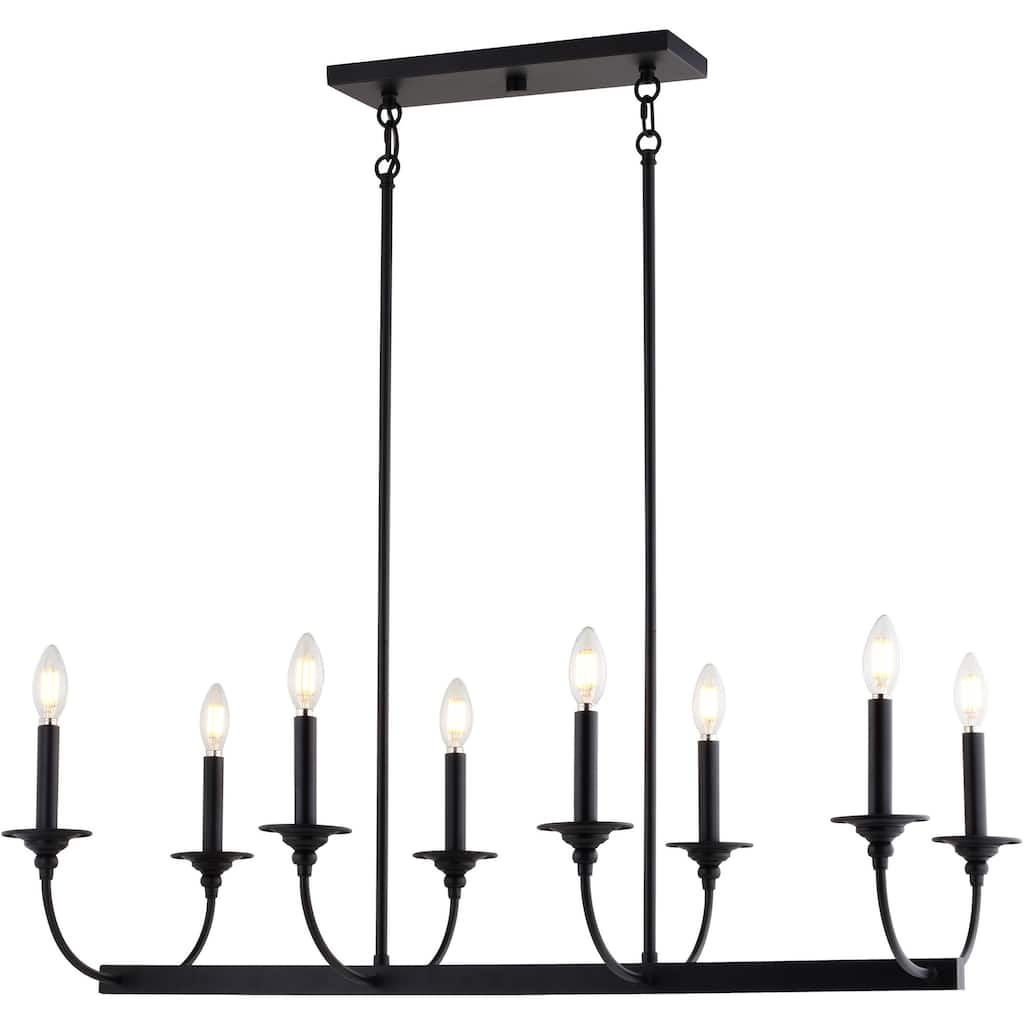 Vaxcel Lighting H0315 Durham 8 Light 36" Wide Taper Candle Style