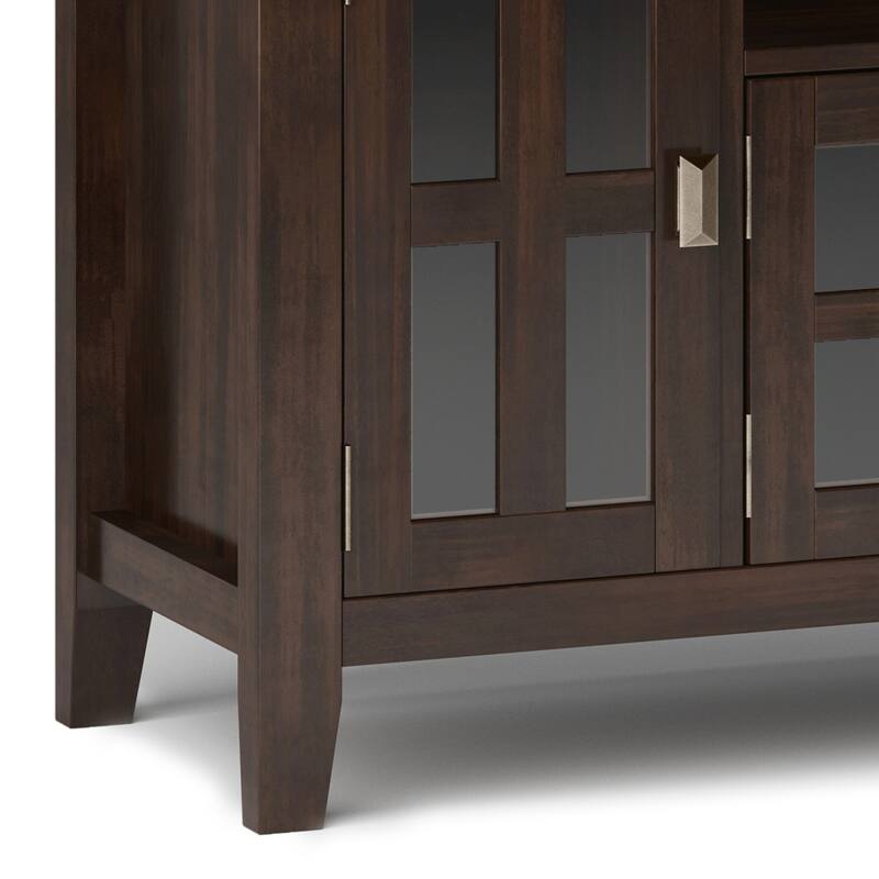WYNDENHALL Stratford SOLID WOOD 72" Wide TV Media Stand For TVs up to 80"