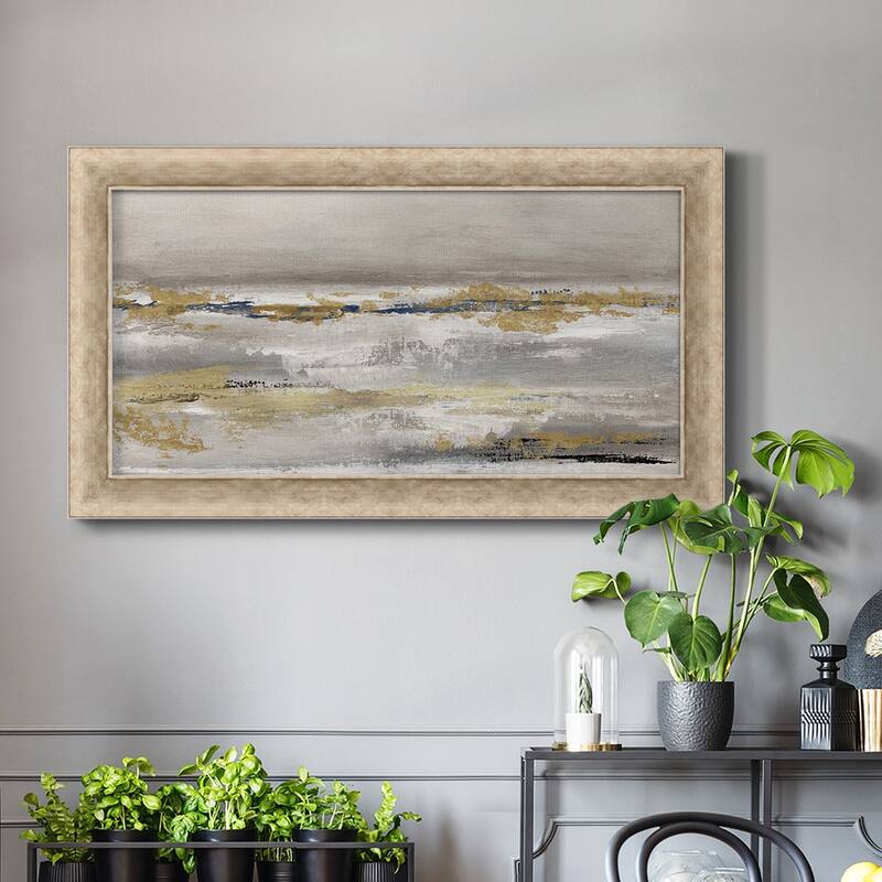 Golden Fog Premium Framed Canvas- Ready to Hang