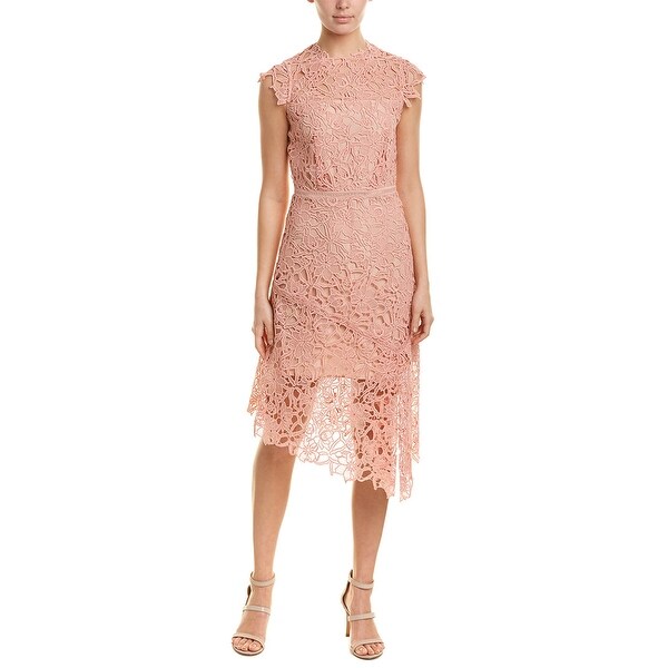 reiss pale pink dress