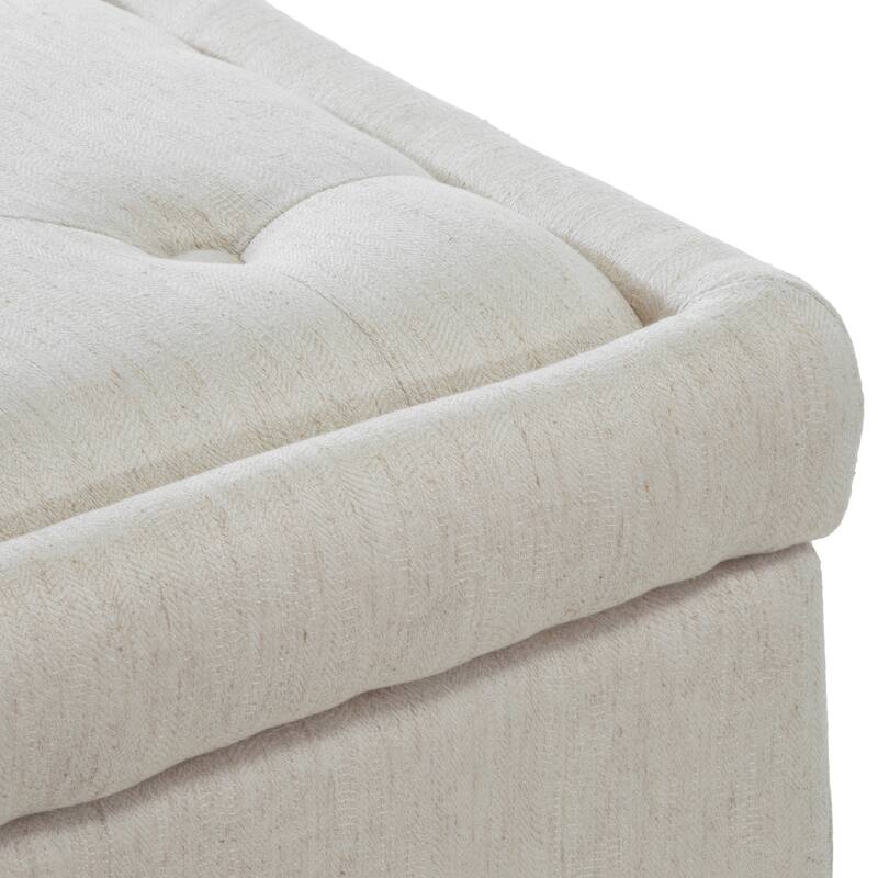 Chantelle Fabric Storage Ottoman by Christopher Knight Home