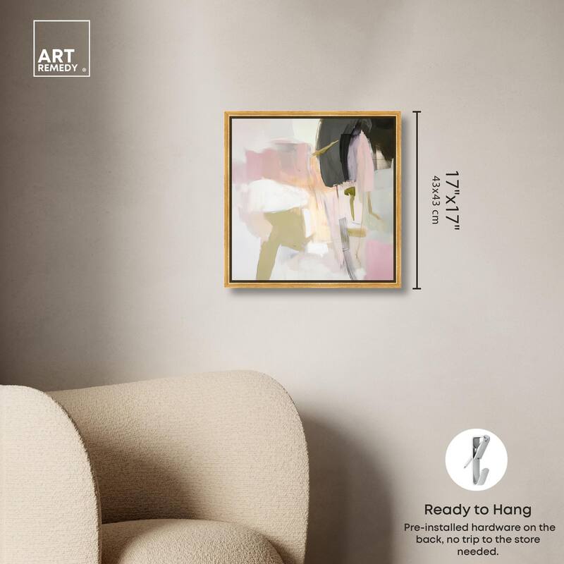Dynamic Color IV Canvas by Art Remedy