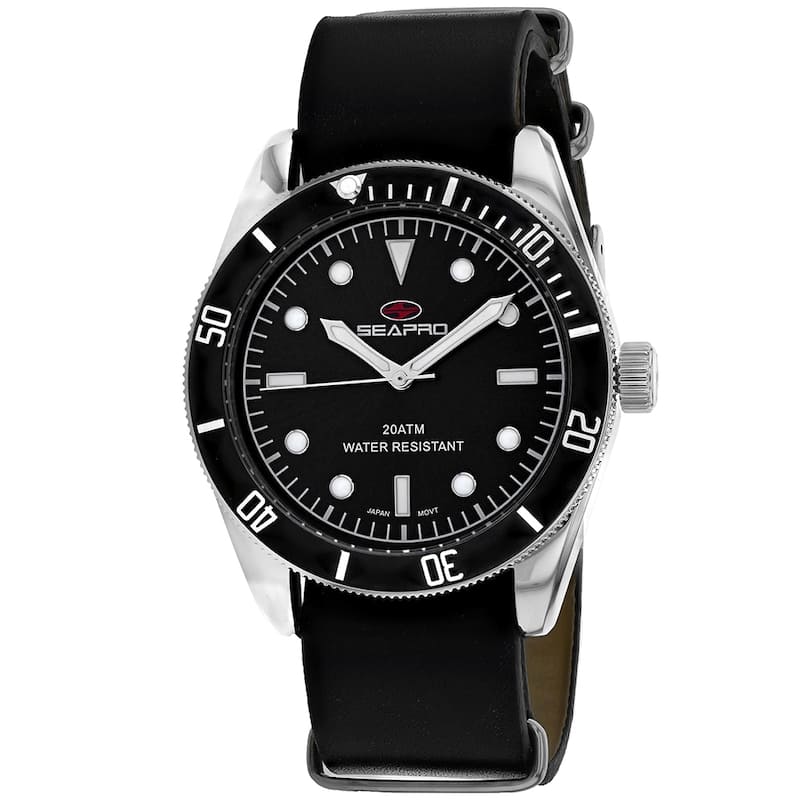 Seapro Men's Revival Black Dial Watch - SP0302 - One Size