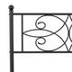 VECELO Metal Bed Frame with High Headboard and Footboard, Platform Beds with Heavy Duty Mattress Foundation