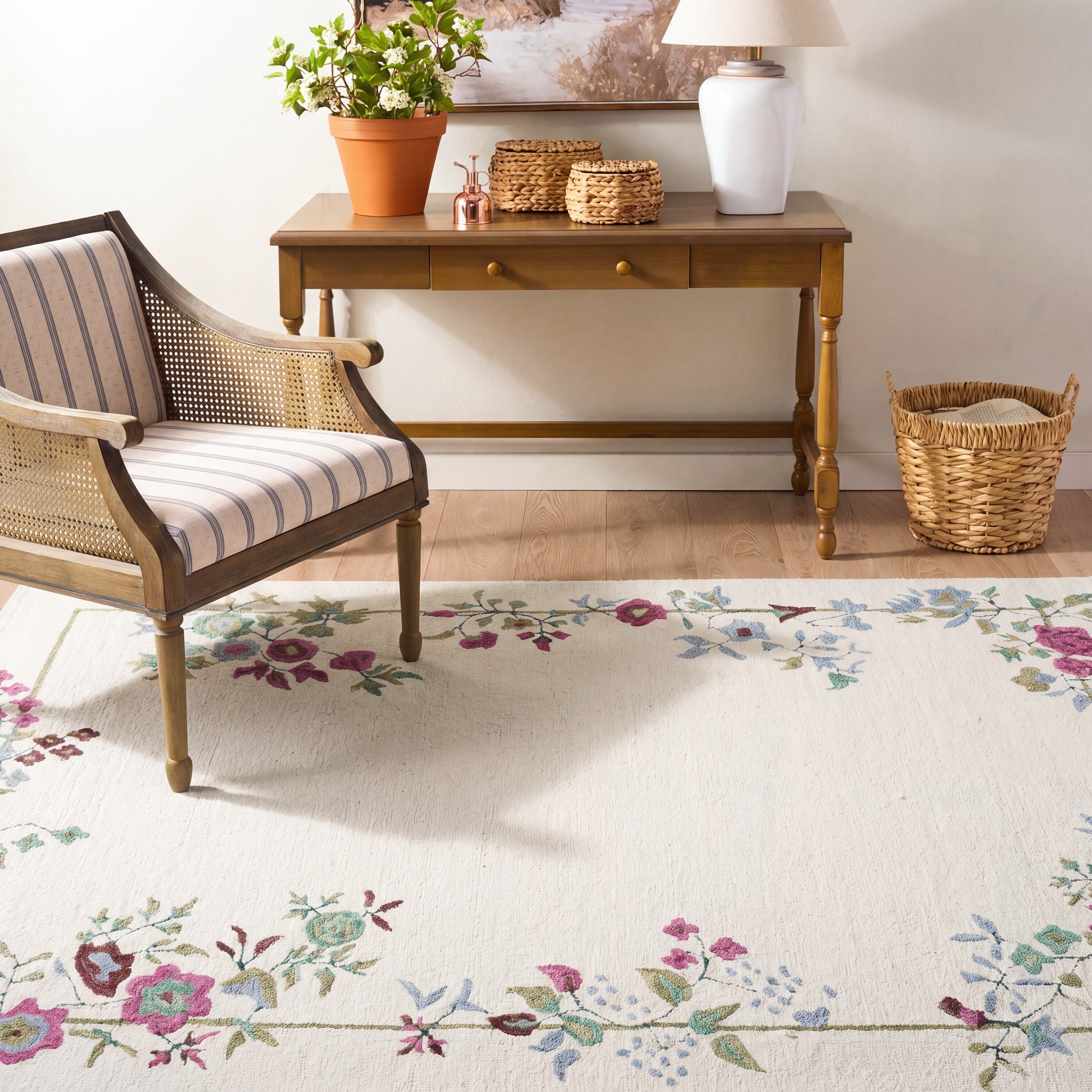 Martha Stewart by SAFAVIEH Handmade Rekha Wool Rug