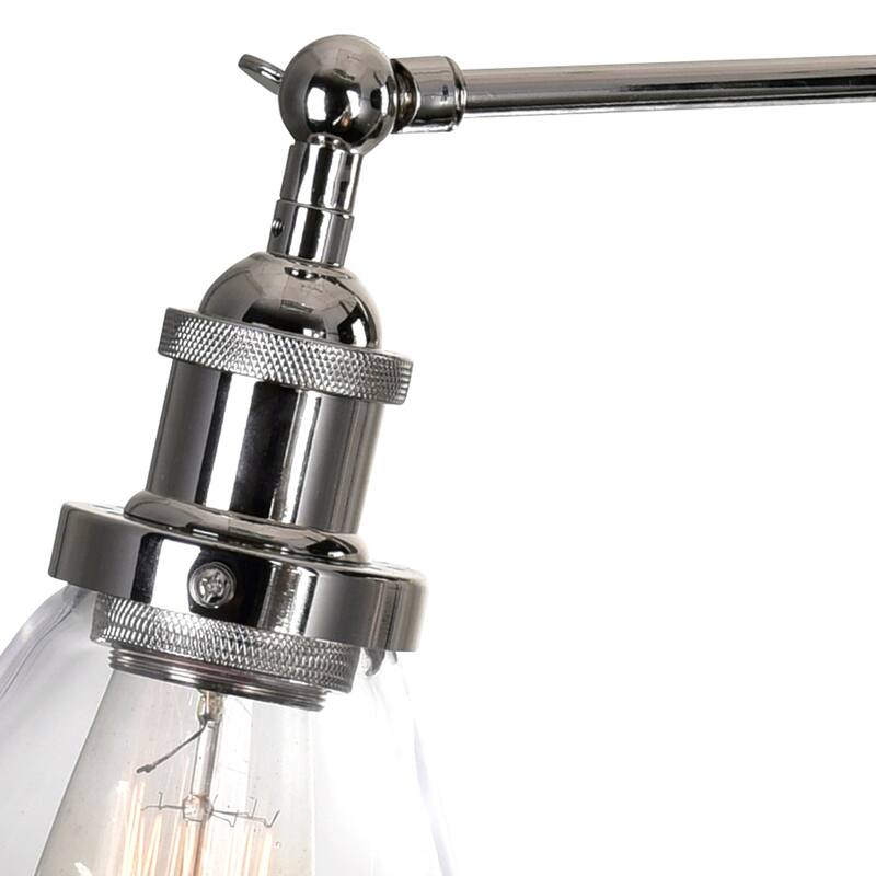 Eustis 1 Light Wall Sconce With Polished Nickel Finish - Polished Nickel