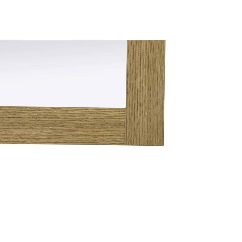 Solene Wooden Rectangle Mirror (24-30 x 36 in.)