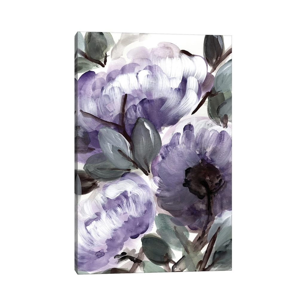 iCanvas "Farmhouse Bush Purple II" by Marcy Chapman Canvas Print