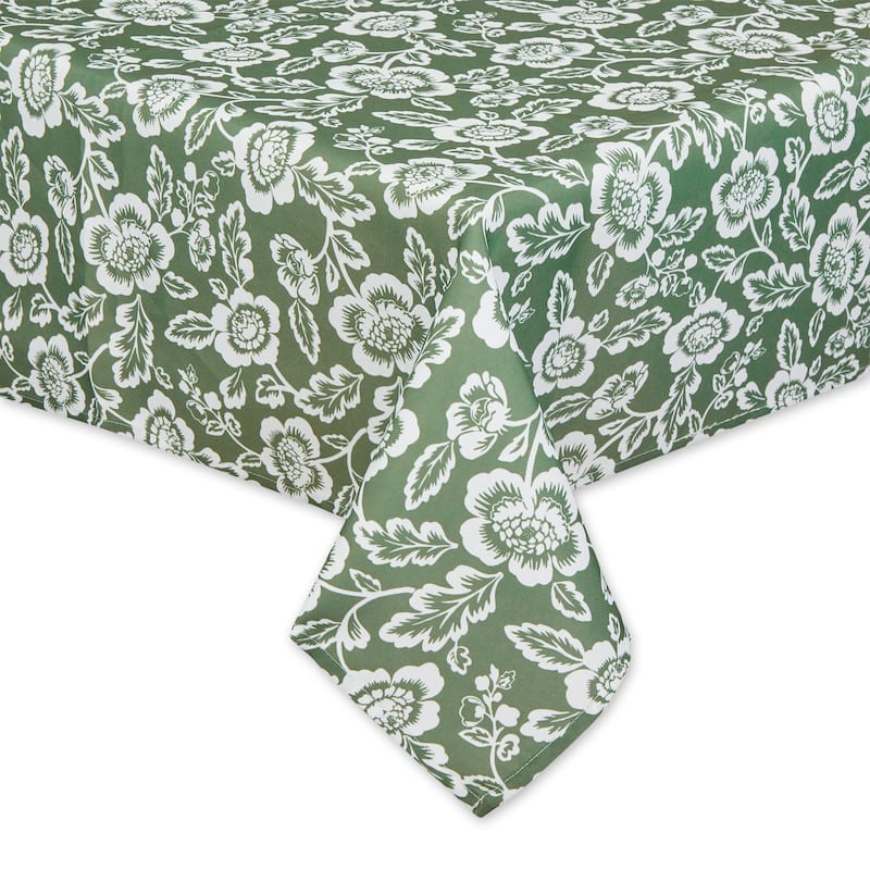 DII Garden Floral Print Outdoor Tablecloths