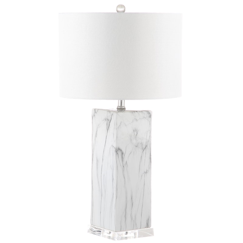 SAFAVIEH Lighting 29-inch Olympia Marble Table Lamp (Set of 2)