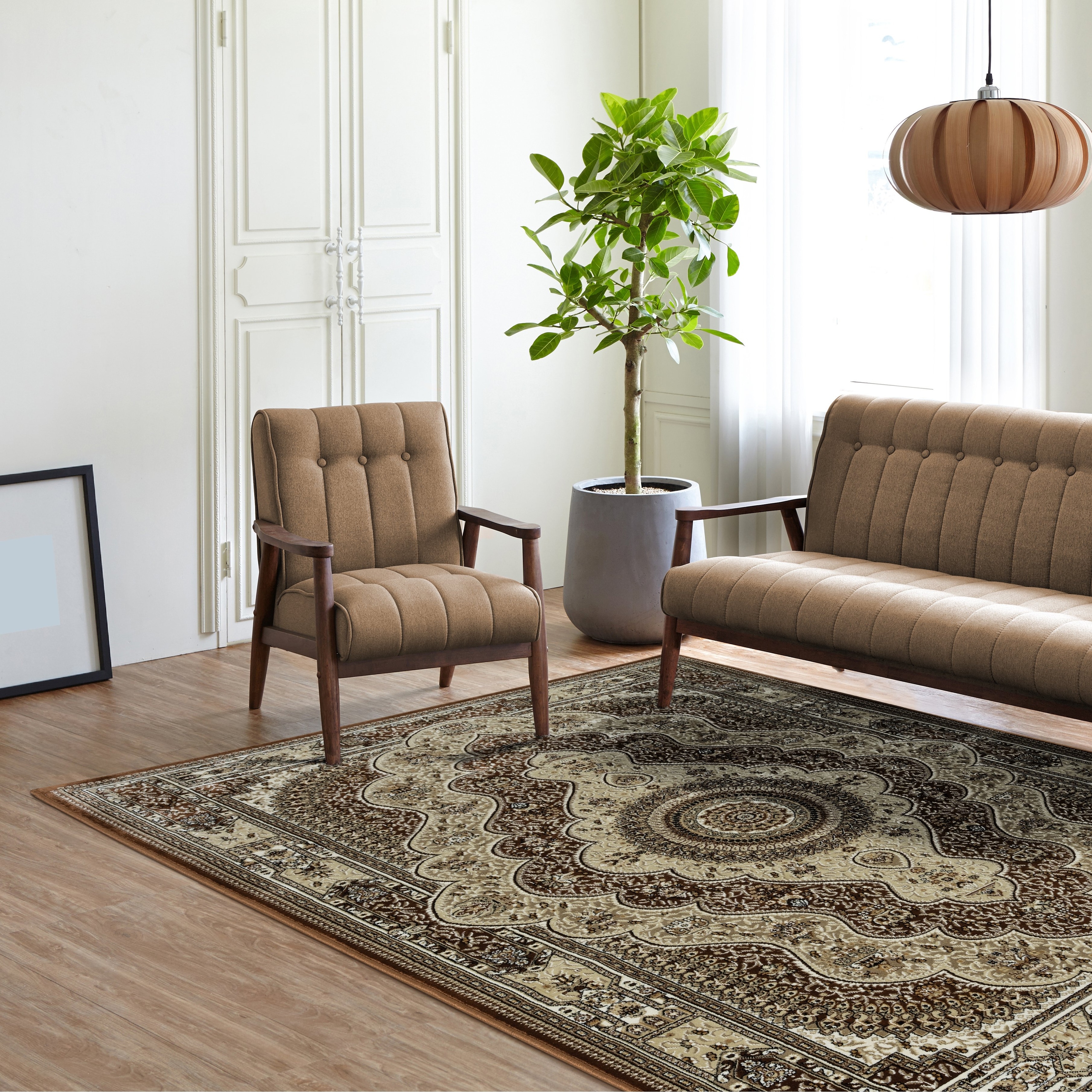 MDA Rugs Prime Collection Border Area Rug
