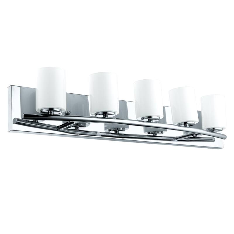 Eglo Abete 5-Light Chrome Vanity Light - Chrome