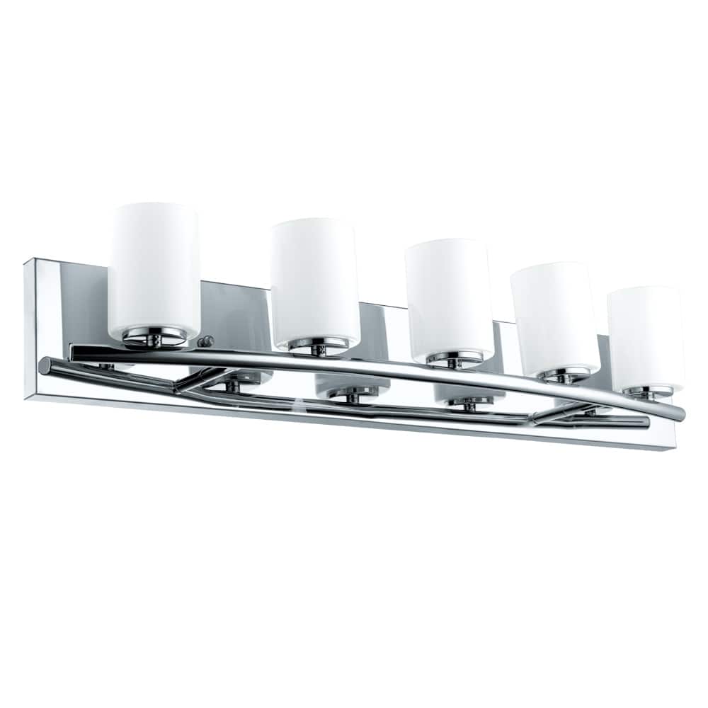 Eglo Abete 5-Light Chrome Vanity Light