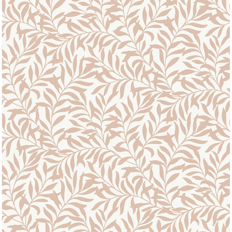 NuWallpaper Terracotta Wisley Peel and Stick Wallpaper