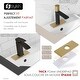 preview thumbnail 3 of 33, Stylish Single-Hole Bathroom Faucet Plate A-801