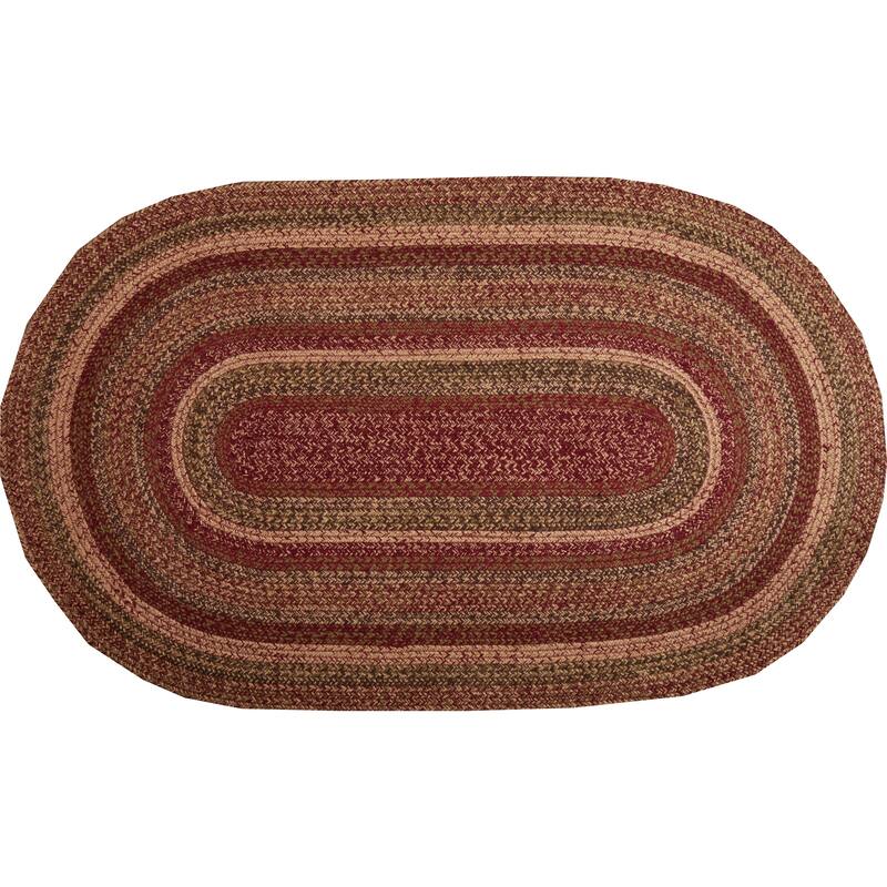 Cider Mill Jute Rug Oval w/ Pad 36x60 - 3' x 5' Oval