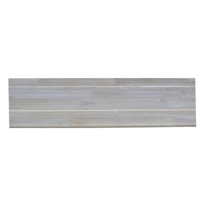 Bombay Unfinished Solid Parawood Console Table