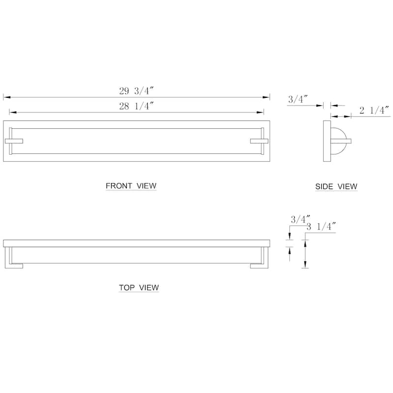 C Cattleya Oil-rubbed Bronze Integrated LED Vanity Light Indoor Wall Sconce with Acrylic Shade - Oil-rubbed Bronze