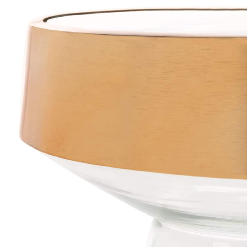 SAFAVIEH Szabo Round Accent Table - 16"W x 16"D x 18"H
