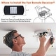 preview thumbnail 6 of 6, White 3-Speed Universal Ceiling Fan Remote Control with Wall Holder