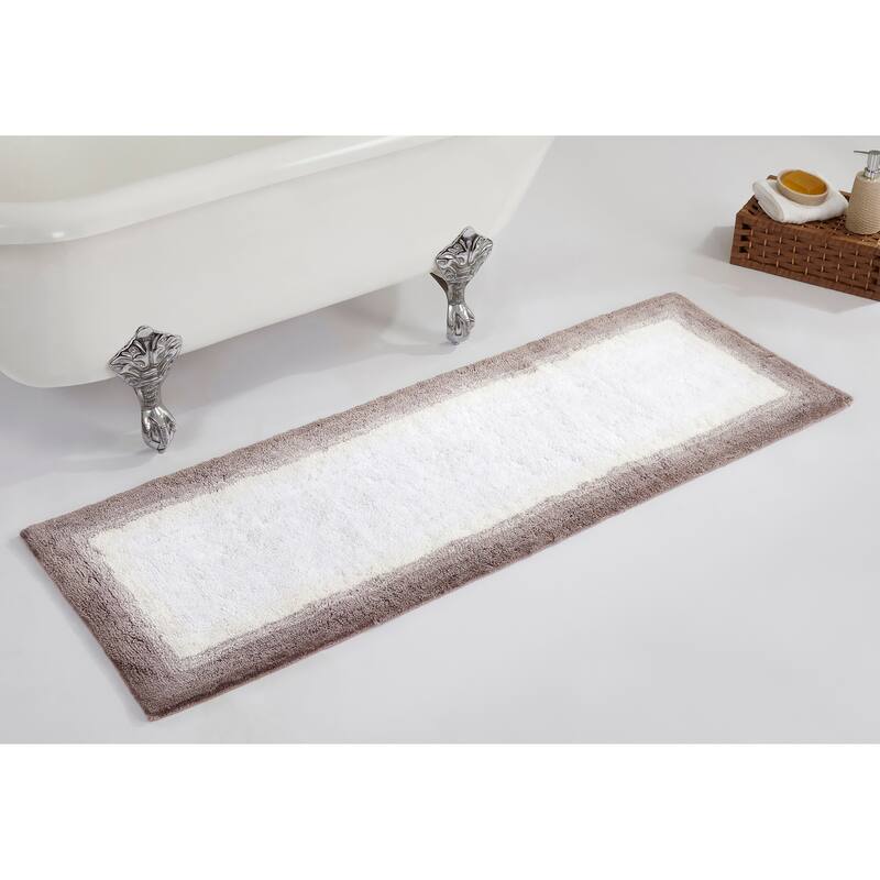 Better Trends 100% Cotton Super Soft & Highly Water Absorbent Bathroom Rugs-Torrent Collection Tufted Machine Washable Bath Mats